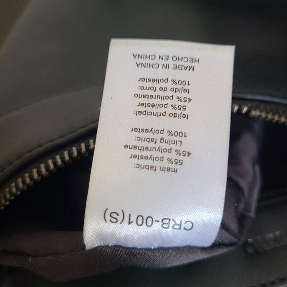 Carla Rockmore Hobo Bag Black Handbag Purse Vegan Leather - Picture 10 of 12